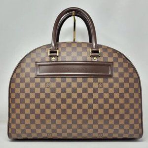 LOUIS VUITTON Damier Sac Nolita 24 Tote Bag travel